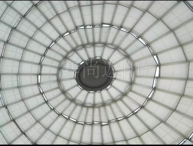 蚌埠醫(yī)學(xué)院第二附屬醫(yī)院新院門(mén)診樓采光頂遮陽(yáng)項(xiàng)目