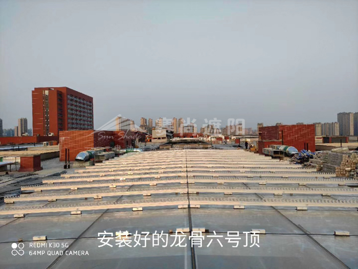 南昌大學第一附屬醫院電動遮陽項目進入施工